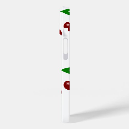 フレッシュさくらんぼシームレスパターンiPC Case-Mate iPhoneケース (裏面 / 左)