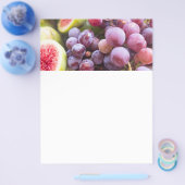 フレッシュなイチジクとブドウ チラシ (シングル)