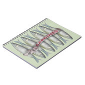 フレッシュなイワシ ノートブック (左側)