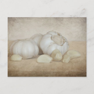 フレッシュなニンニク ポストカード