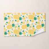 フレッシュなパイナップルバスルーム用タオルセット バスタオルセット (ハンドタオル)