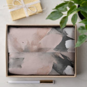 フレッシュなピンクのデイジーフラワーのデコパージュ 薄葉紙 (ギフト)