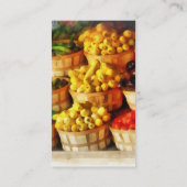 フレッシュな味わい 名刺 (裏面)