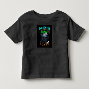 フレッシュな恐怖の息吹き トドラーTシャツ