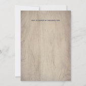 フレッシュな桜色と淡い青のローズゴールドの花柄がおしゃれなウェディングスタイル (裏面)