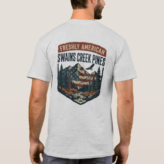 "フレッシュにアメリカン" Tシャツ