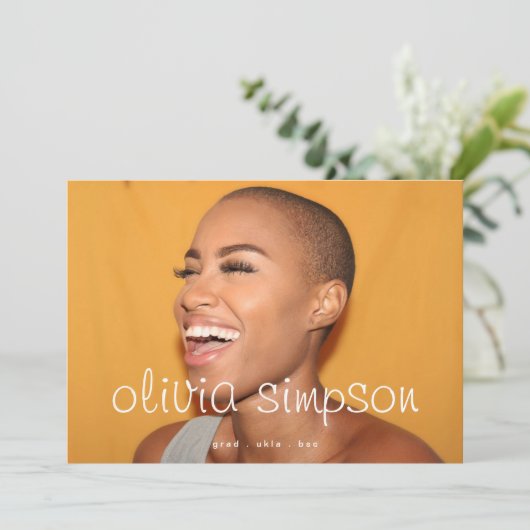 フレッシュはっきりしたとスクリプト大学院の2枚の写真 案内状 (スタンド正面)