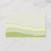 フレッシュアクアパステルグラデーショモダンン鮮やか結婚ズ エンクロージャーカード (裏面)