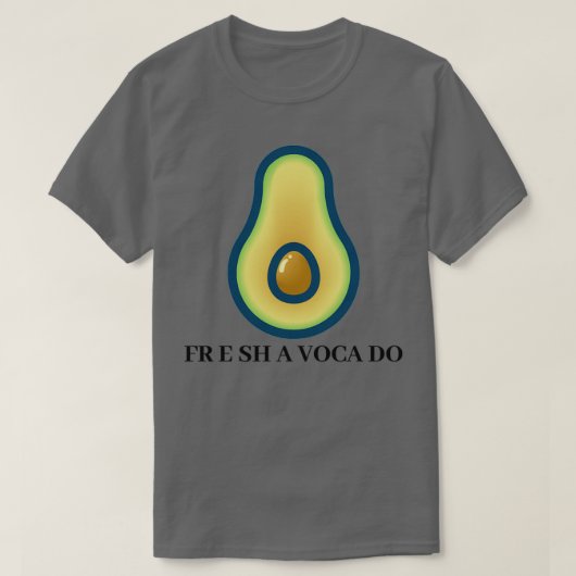 フレッシュアバカド Tシャツ (デザイン正面)