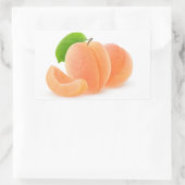 フレッシュアプリコット 長方形シール (バッグ)