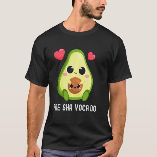 フレッシュアボカドFreshavacado Fre Shavacado おもしろい Mem Tシャツ (正面)