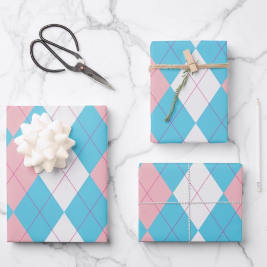 フレッシュアーガイル ラッピングペーパーシート (正面)