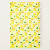 フレッシュイエローレモン –  プランナー手帳 (裏面)