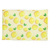 フレッシュイエローレモン 枕カバー (裏面)