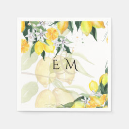 フレッシュイエローレ結婚モンズ スタンダードカクテルナプキン
