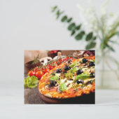 フレッシュイタリアンピザ ポストカード (スタンド正面)