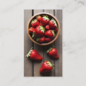 フレッシュイチゴ 名刺 (正面)
