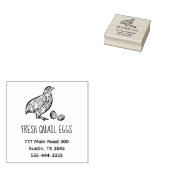 フレッシュウイルエッグ差出人住所電話 ラバースタンプ (押印)