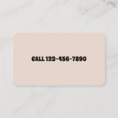 フレッシュエッグオーガニックバイオエッグズチキンヘンファーム 名刺 (裏面)