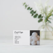 フレッシュエッグズビジネスカード 名刺 (スタンド正面)