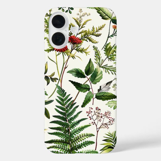 フレッシュエレガントデリケート植物用iPhoneケース Case-Mate iPhoneケース (裏面)