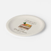 フレッシュオフザマーカルのブライダルシャワー ペーパープレート (アングル)