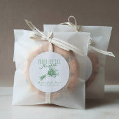 フレッシュオフザマーケットグリーンブライダルシャワー ラウンドシール