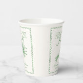 フレッシュオフザマーケットグリーンブライダルシャワー 紙コップ (左)