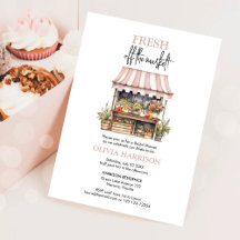 フレッシュオフザマーケットファーマーズマーケットブライダルシャワー