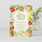 フレッシュオフザマーケットファーマーズマーケットブライダルシャワー 招待状 (スタンド正面)