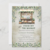 フレッシュオフザマーケットファームスタンドブライダルシャワー 招待状 (正面)
