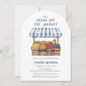 フレッシュオフザマーケットファームスタンドブライダルシャワー 招待状 (正面)