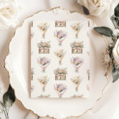 フレッシュオフザマーケットフラワーカートブライダルシャワー 招待状