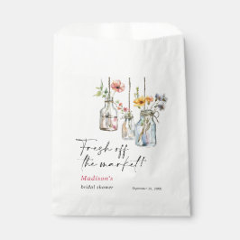 フレッシュオフザマーケットフローラジャーブライダルシャワー フェイバーバッグ