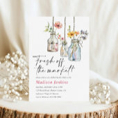 フレッシュオフザマーケットフローラジャーブライダルシャワー 招待状