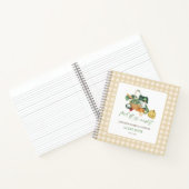 フレッシュオフザマーケットブライダルシャワーゲストブック ノートブック (内部)