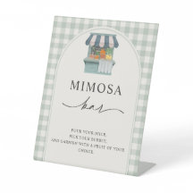 フレッシュオフザマーケットブライダルシャワーミモザバー