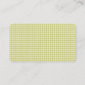 フレッシュオフザマーケットブライダルシャワーレシピ エンクロージャーカード (裏面)