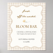 フレッシュオフザマーケットブライダルシャワー開花バー ポスター (正面)