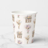 フレッシュオフザマーケットブーケブライダルシャワー 紙コップ (右)
