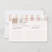 フレッシュオフザマーケットプロヴァンスブライダルレシピカード 招待状 (正面)