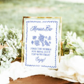 フレッシュオフザマーケットミモザバーブライダルシャワー標識 ポスター