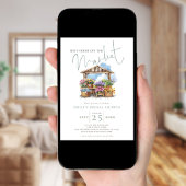 フレッシュオフザマーケット セイジ ブライダルシャワー 招待状