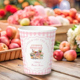 フレッシュオフザマーケット フローラル ブライダルシャワー 紙コップ