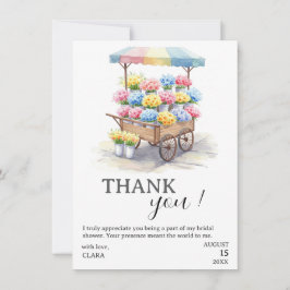 フレッシュオフザマーケット ブライダルシャワー サンキューカード