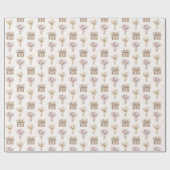 フレッシュオフザマーケットBohoフローラブーケ ラッピングペーパー (フラット)