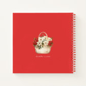 フレッシュオフマーケットギンガムブライダルシャワーゲストブック ノートブック (裏面)