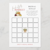 フレッシュオフマーケットブライダルシャワーゲームカード 招待状 (正面)
