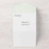 フレッシュオフ市場ファーマーズマーケットブライダルシャワー オールインワン招待状 (外側)