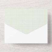 フレッシュオフ市場ファーマーズマーケットブライダルシャワー オールインワン招待状 (裏面)